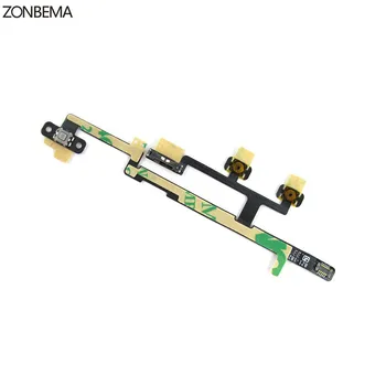 

ZONBEMA 50pcs/lot High quality New Power On Off Button Volume Switch Flex Cable Replacement for iPad mini 2 3