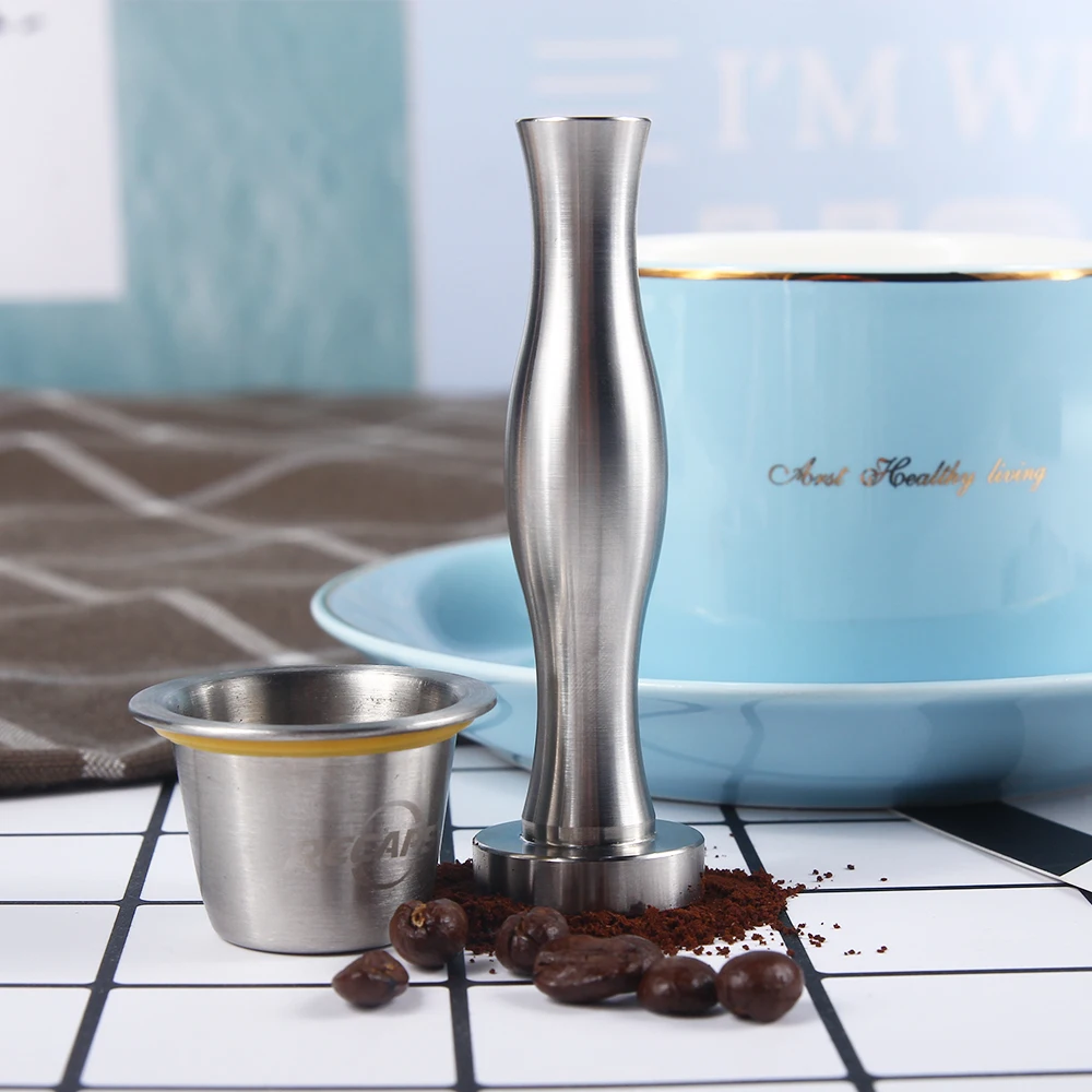 RECAPS нержавеющая сталь кофе тампер Разливочный инструмент для Nespresso машина
