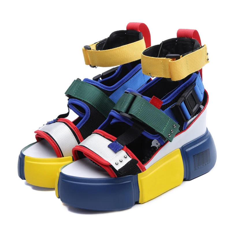 chunky platform sandals