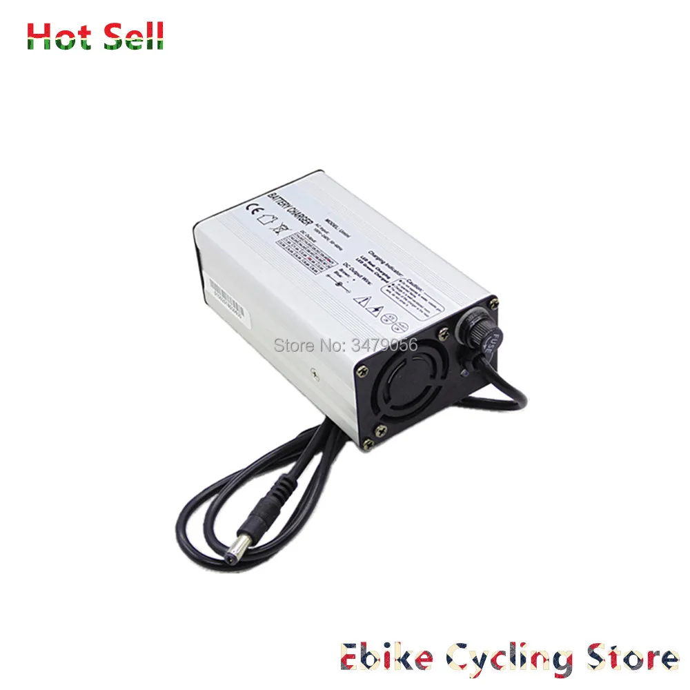 Бесплатная доставка Ebike зарядное устройство 7S 10S 13S 14S 24v 36v 48v 52V 2A 2.5A 3A 4A с DC XLR RCA