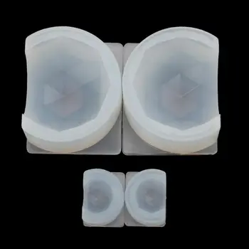 

3D Diamond Crystal Ball Silicone Mold DIY Resin Casting Jewelry Mold Craft Tools
