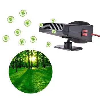 

12V-200W High Power Car Heater Defogging Defroster Without Noise Put On The Non-slip Mat Or Fix With Double-sided Tape
