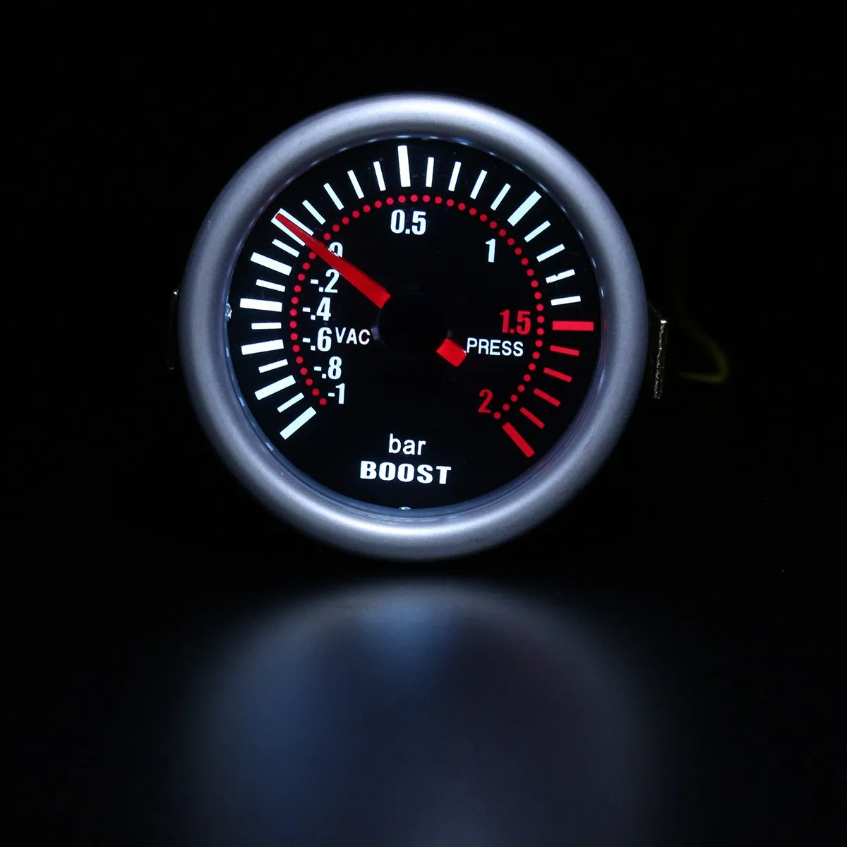 

Universal Car Auto 2" 52mm LED Digital Smoke Len 12V Boost Bar Gauge Meter