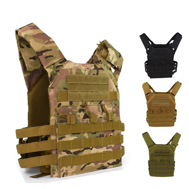 

9 Colors Outdoor Airsoft Military Tactical Vest Molle Army Paintball Wargame Combat Vest Camouflage Hunting Protective Vests