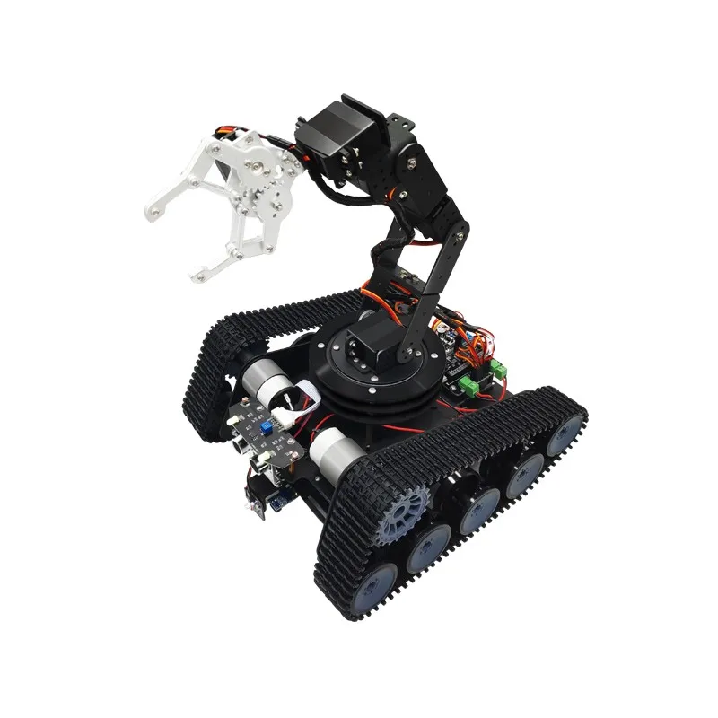 Поддержка PS2 управление Лер/APP управление Робот Танк автомобиль с открытым исходным кодом 6DOF механический рычаг отслеживания захват