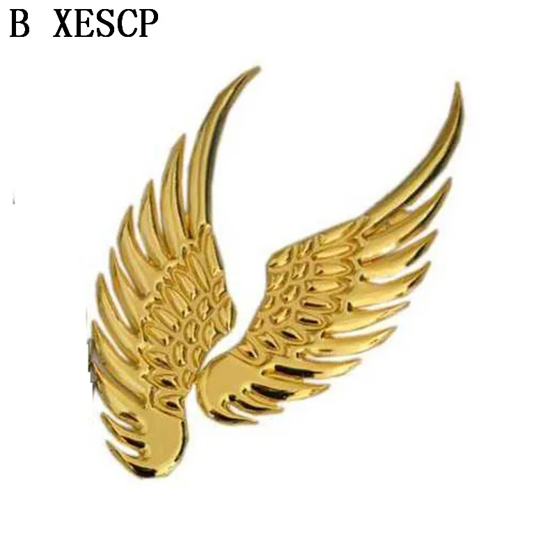 Angel Wings 3D Металлическая Автомобильная наклейка для Hyundai ix35 iX45 iX25 i20 i30 Sonata Verna Solaris