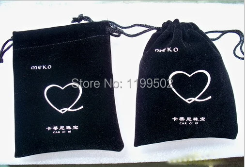 CBRL drawstring velvet jewelry bag for gifts\bracelet&ampbangle\necklace accessories headset watch pouch\bag customize wholesale | Украшения