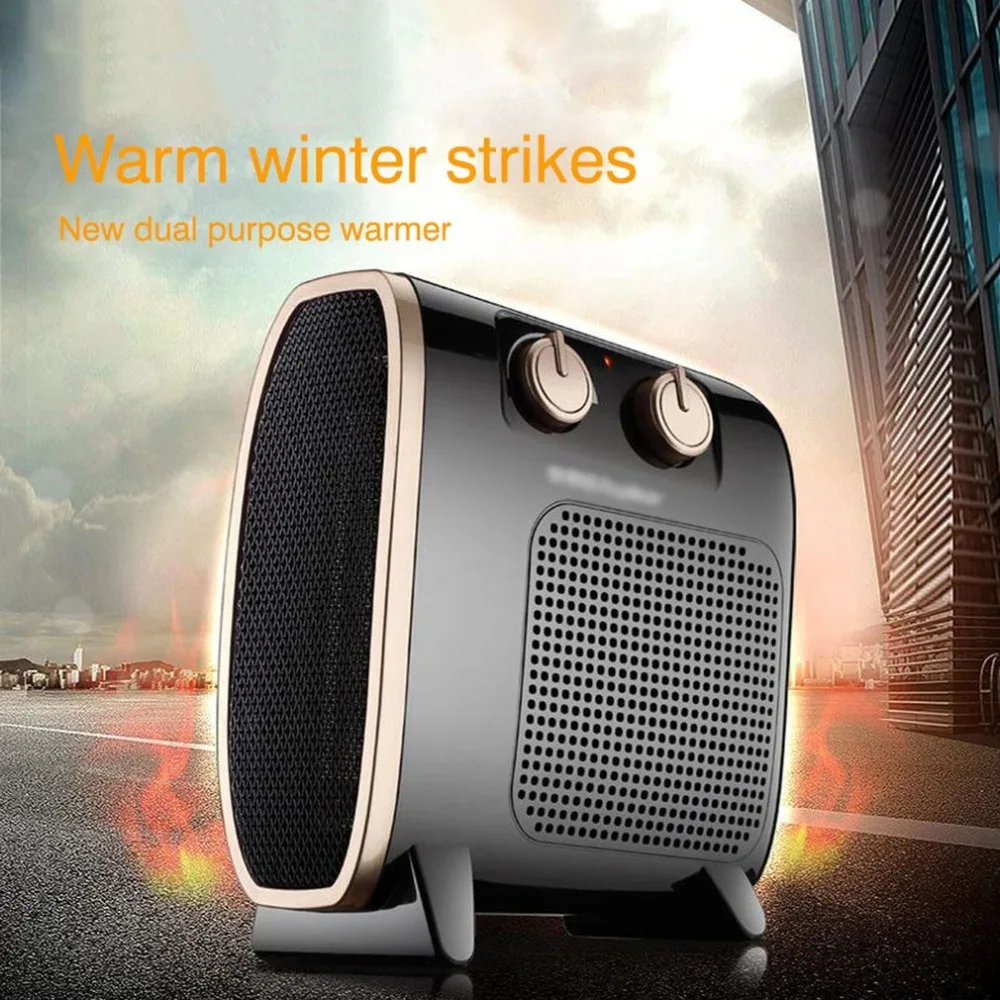 

Home Electric Heater Mini Fan Heater Desktop Household Wall Heater Stove Radiator Warmer Machine