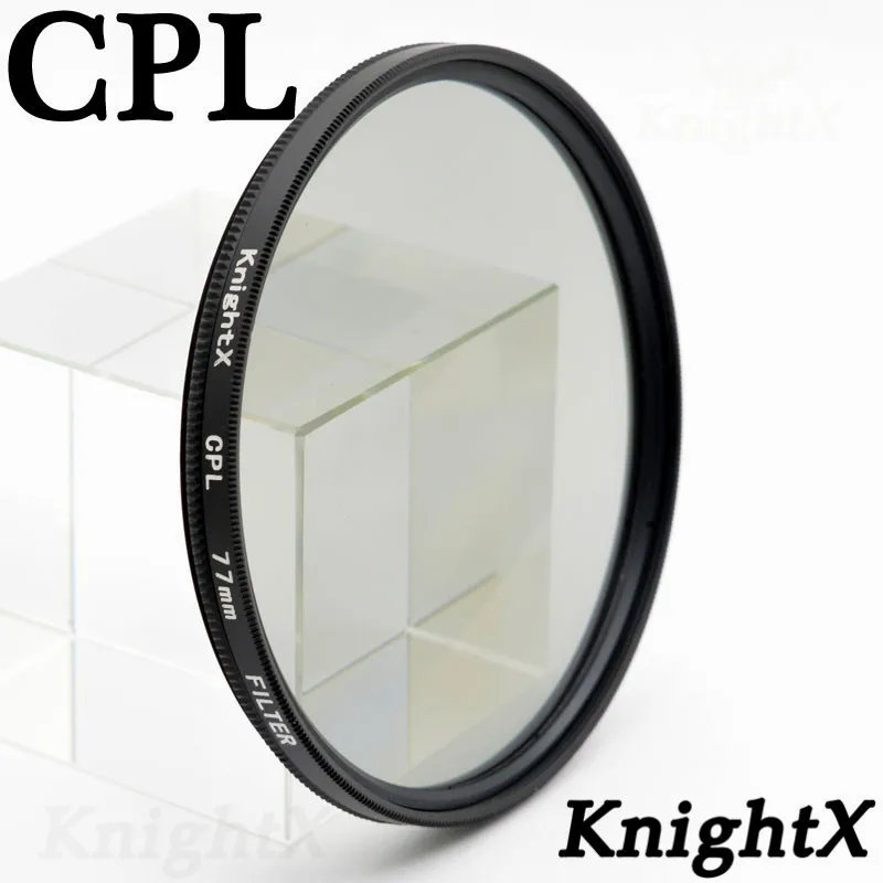 KnightX 49 52 55 58 62 67 мм FLD CPL MC UV ND Star Cross фильтр линии для Canon EOS 550D 650D 600D 1100D камера d3200 d5300