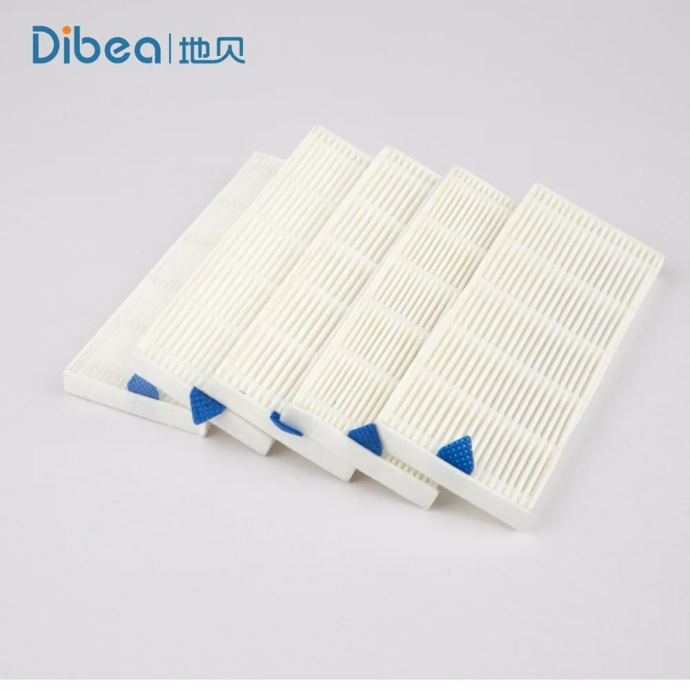 

5pcs Hepa Dibea D900 Cleaner Replace Accessories Cleaning Smart Robotic Vacuum Cleaner Spare