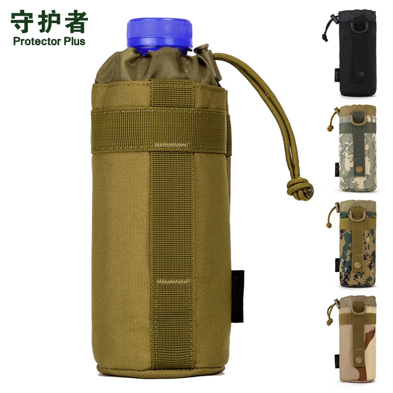 Small kettle bag outdoor kettle set waist hanging tactic kettle bag bag packagein Climbing Bags