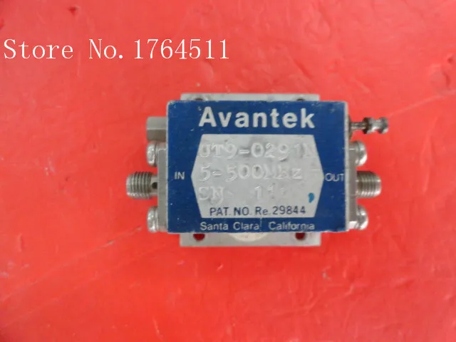 

[BELLA] AVANTEK UT9-0291M 5-500MHz Vin:15V SMA supply amplifier