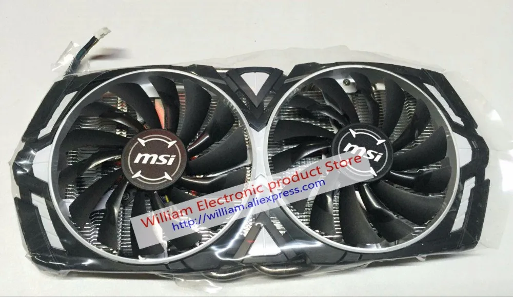 Оригинал для MSI GTX1080Ti GTX1080 GTX1070Ti GTX1070 GTX1060 бронированный кулер графической карты