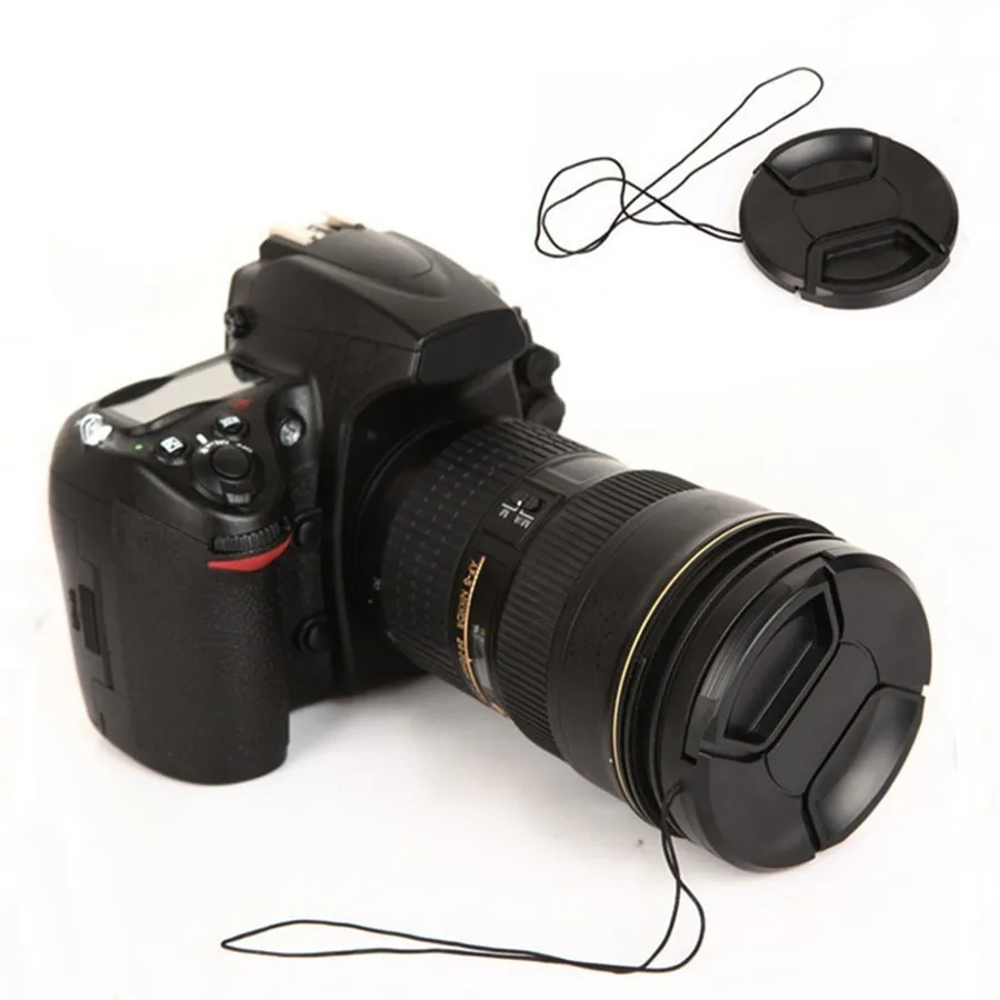 Camera Lens Cap Camera Len Cover Holder cover 43mm 58mm 67mm 49mm 52mm 72mm 55mm 62mm For Canon Nikon Sony Olypums Fuji lumix dm camera lens cap camera protection cap camera lens cover camera cover