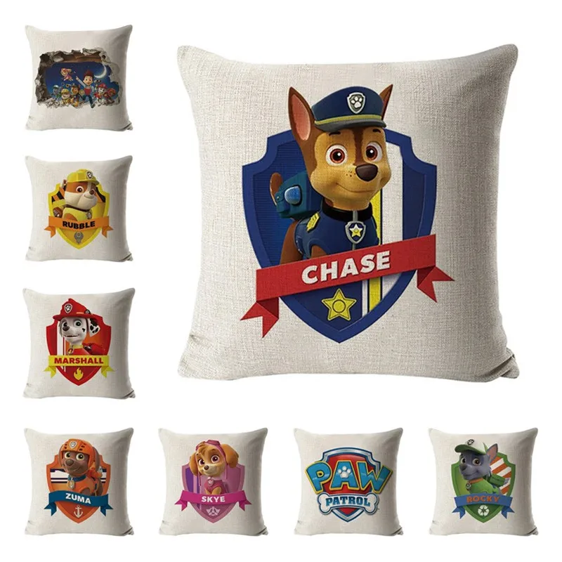 

Paw patrol hug pillowcase children's pillowcase toy sofa cushion hug pillowcase paw patrol pillowcase children's gift toys
