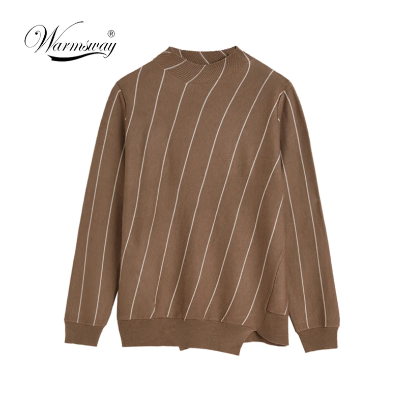 On sale ! Autumn Winter asymmetrical  Turtleneck Sweater Women Fashion Knitted Casual Pullover  Pull Femme Loose jumper  C-151