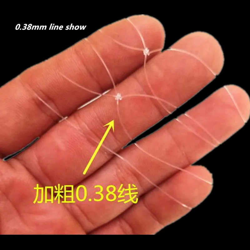0.3mm quality Thick line 8cm-9cm mesh pieces net for gill net fish trap fishing network rede de pesca fishing net china peche