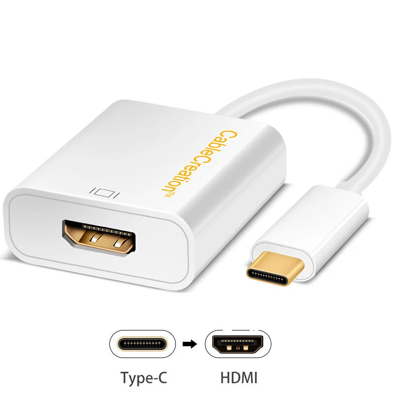USB Type C к HDMI адаптер 3 1 (USB C) адаптеру 4K концентратор конвертер Папа мама|Адаптеры