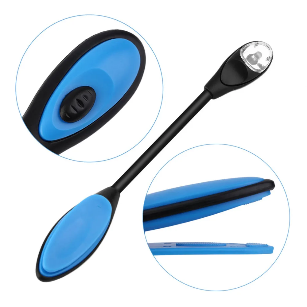 USB torcia clip flessibile подставка настольная лампа книги лампы клип на светодиодные для