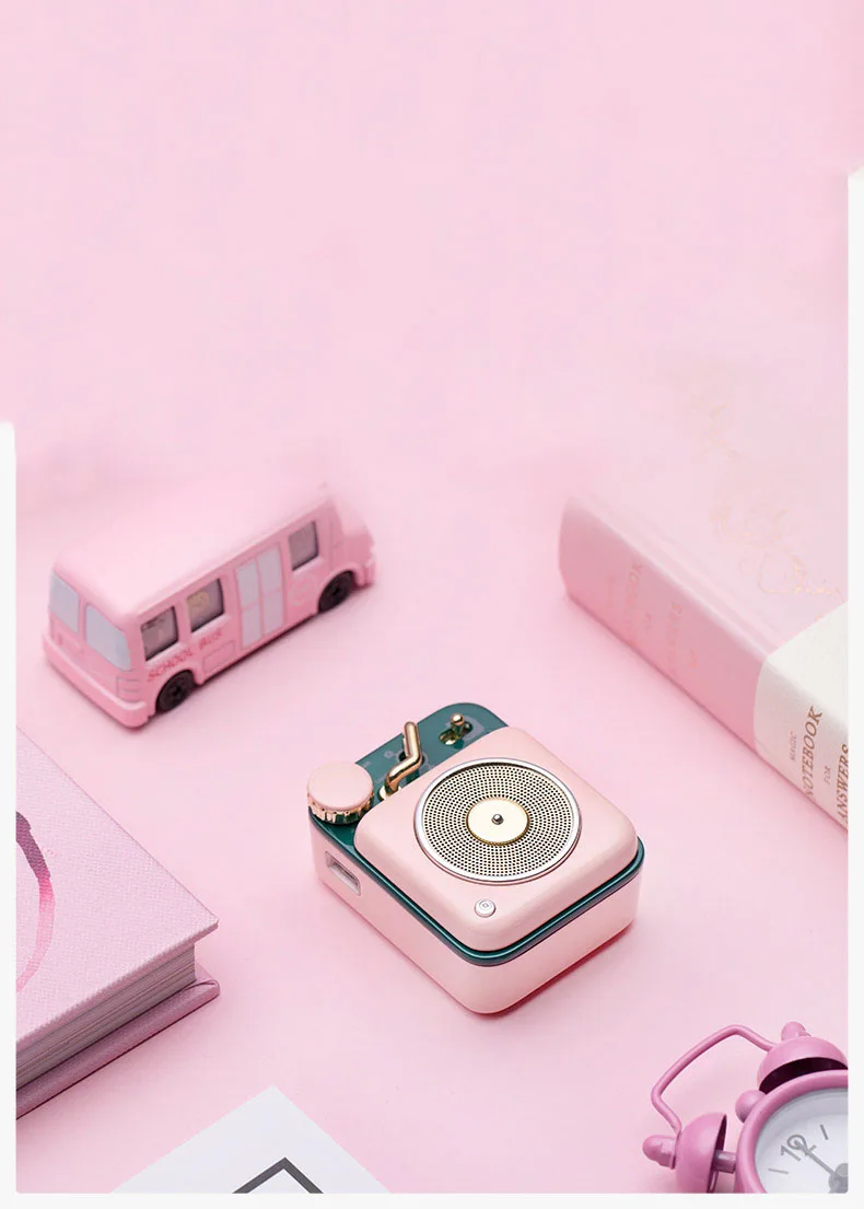 Xiaomi Mijia Cat King Atomic Record Player B612 2 Colors Bluetooth Intelligent Audio Portable Zinc Aluminum shell speaker Music (13)