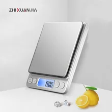 500 г 1 кг 2-кг батареи Электронные весы карманные весы Libra еда цифры весы скамейке кухонные весы кофе цифровые весы