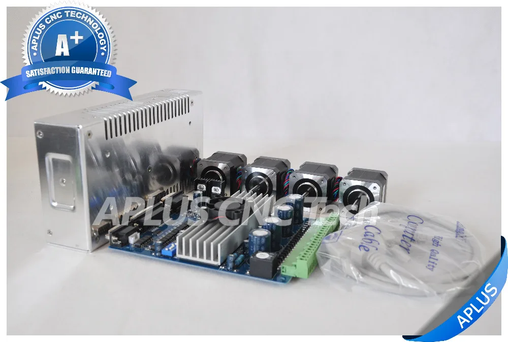 

4-Axis CNC kit, Nema 17 56.5oz-in Stepper Motor & TB6560 board controller, Cost effective solutions!