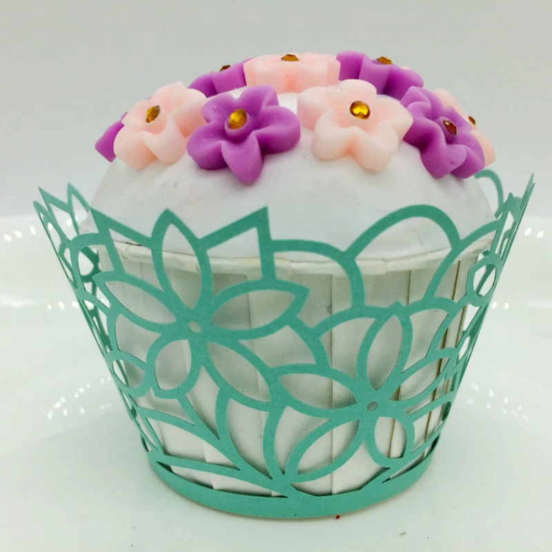 Envoltorios de papel para magdalenas, estuches para Magdalenas con corte láser, tazas para hornear, decoraciones para de cumpleaños, bodas y Navidad, 6ZSH158|decorative decorative|decoration partydecoration wedding party - AliExpress