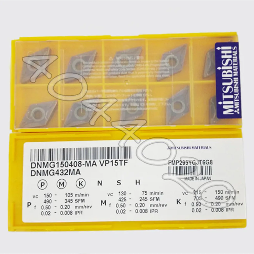 DNMG150408 MA VP15TF DNMG432MA 10 шт./кор. карбидные вставки|Токарный инструмент| |