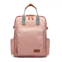 Мумия материнства подгузник сумка Baby Care большой Ёмкость сумка рюкзак дизайнер кормящих мешок с 4 изоляции мешки и шнурки