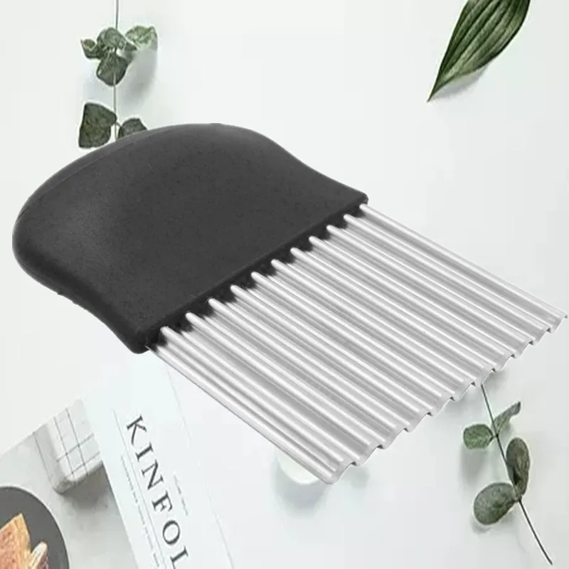 Kitchen Tools Chef Gadgets Fruit Vegetable Cutter Wave Knife for Potato Stripe Decorating French Fry Kitchen Tools Chef Gadgets Fruit Vegetable Cutter Wave Knife for Potato Stripe Decorating French Fry
