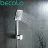 Chrome Bathroom Faucet Fashion Hand Shower Plastic Hand Shower Booster Hand-Held Shower Head Free Shipping B-9107 ► Photo 1/6