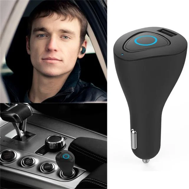 2018 Mini Stereo Car Bluetooth 4.0 Headset Wireless Earphone Headfree