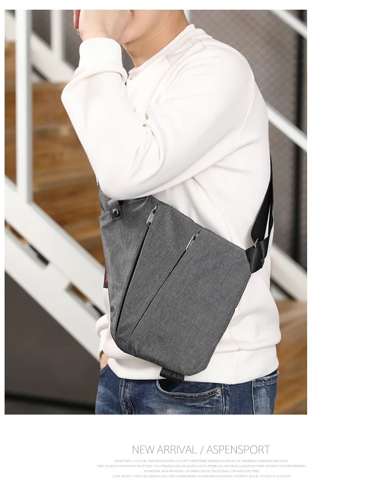 QIUYIN сумки для мужчин, сумка через плечо для путешествий, сумка через плечо, модные сумки, повседневная мужская нагрудная сумка, Холщовая Сумка через плечо