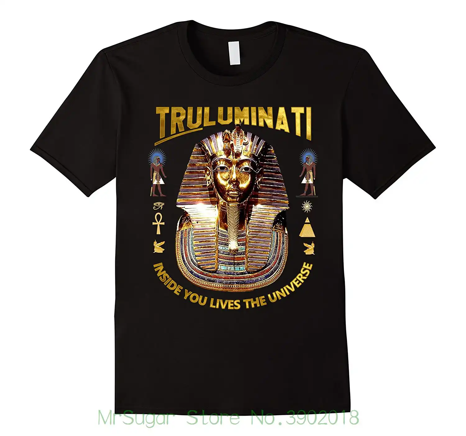 古代エジプトイルミナティtシャツツタンカーメン王tシャツヒップホップノベルティtシャツメンズブランドの服ファッションのユニークなクラシックtシャツ Tシャツ Aliexpress