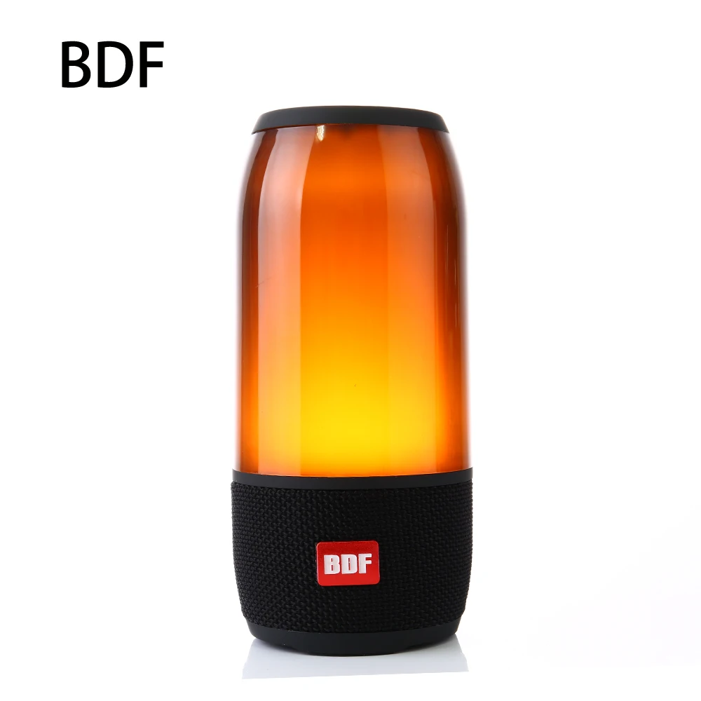 

BDF LED OutdoorBluetooth Speaker Portable Bicycle Wireless Bluetooth Hand Speaker Column BDF Dynamics Sound Box for All phone