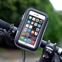 HOT Universal Veículos Portátil À Prova D’ Água Ao Ar Livre Da Motocicleta Bicicleta Caso Titular Rack Suporte de Navegação GPS Do Telefone Móvel