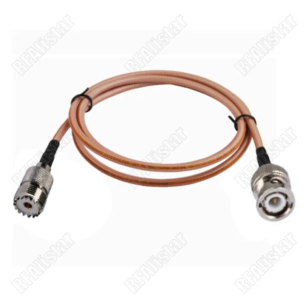 UHF Female to BNC Male RG400