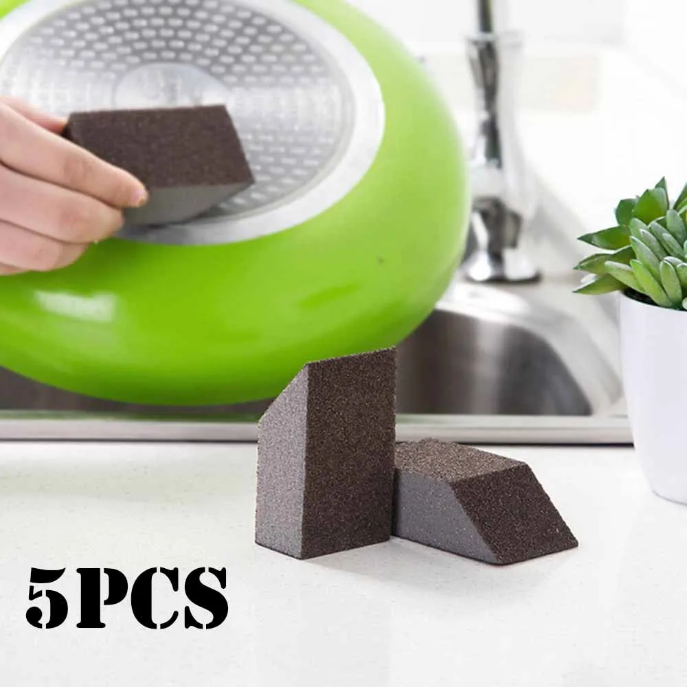 

5PCS Kitchen Esponja Magica Nano Emery Clean Rub Pot Rust Focal Stains Sponge Removing Tool Kitchen Supplies Cleaning Tools