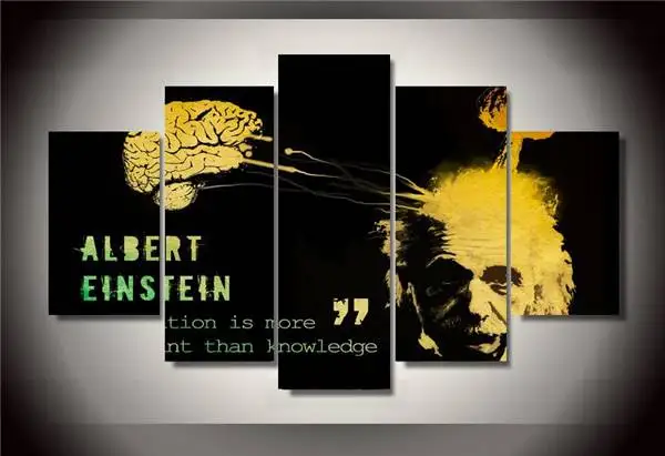 

Hd Printed Einstein Saying Group Painting Canvas Print Room Decor Print Poster Picture Canvas Free Shipping/Ny-310 NO Framed
