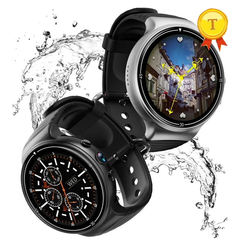 Смарт-часы 1,3" 400*400 AMOLED дисплей экран 4G gps wifi Bluetooth smartwatch мониторинг сердечного ритма для телефонов Android IOS