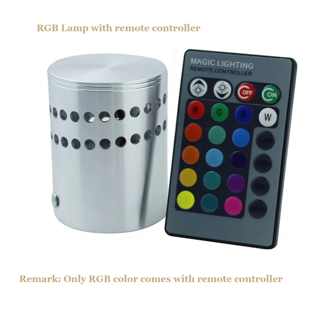 Tanbaby Креативный светодиодный RGB светильник стены современный световой освещение