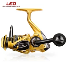 LEO GT6000 5,1: 1/4,7: 1 спиннинг с металлической шпулей Рыболовная катушка колеса 13+ 1BB