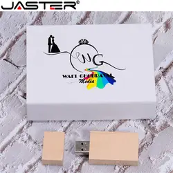 JASTER Custom с логотипом, usb подарок компании 2,0 32GB 16GB 8GB 4GB палочки памяти флешки свадебная фотография (более 10 шт бесплатный логотип)