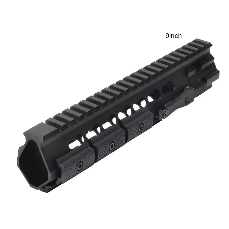 SINAIRSOFT быстрое разделение Handguard поплавок рельсовая система крепления " 14" для охоты Picatinny Keymod Rail M4 M16 AR15 AEG GBB - Цвет: 9inch