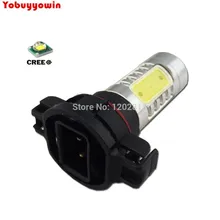 2 шт. H16 чистый белый 2504 PS X 24 W 11 W CREE чип светодиодный DRL Противотуманные лампы