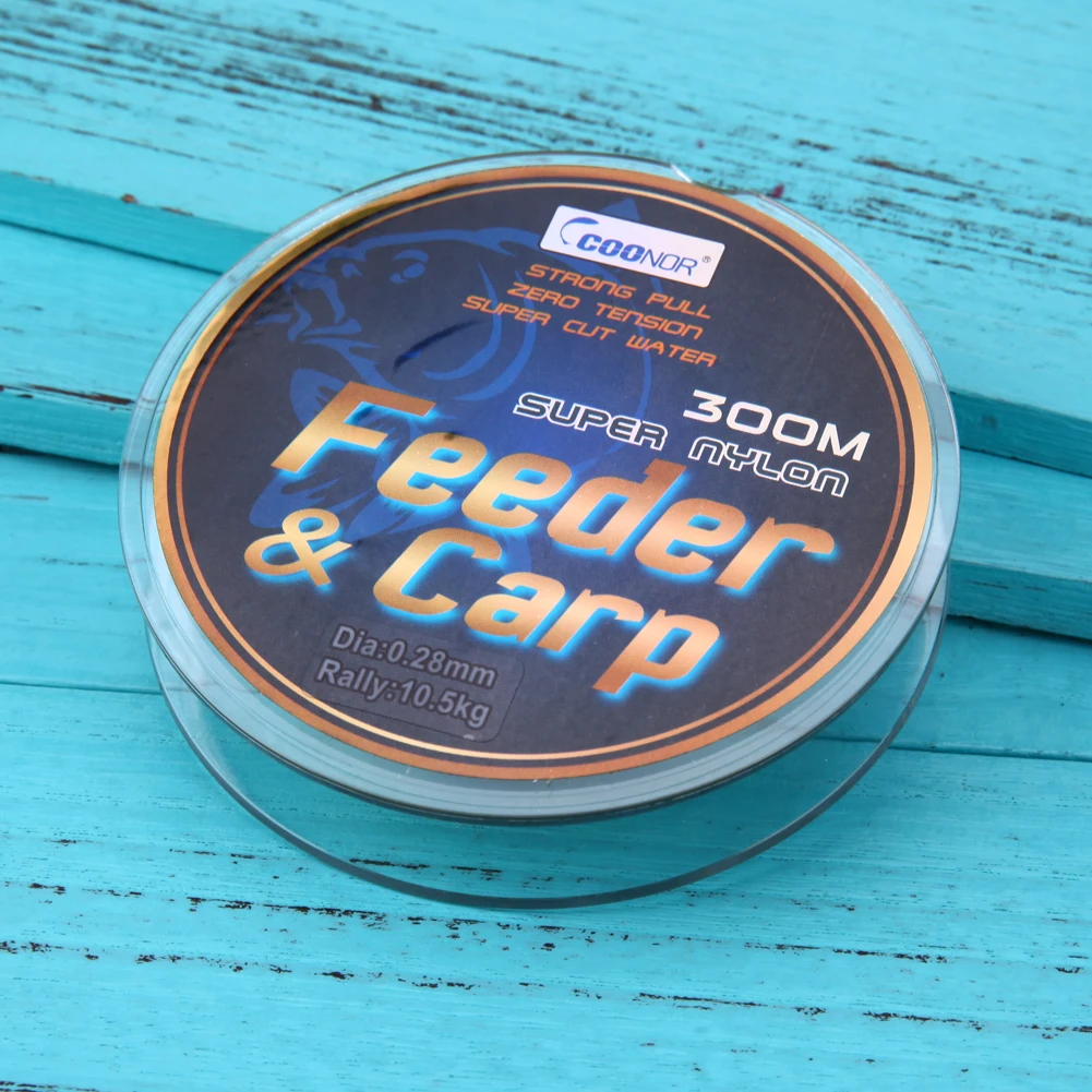 Леска рыболовная нейлоновая 300 м 4 стойки от 22 до 40 фунтов|fishing line|line nylonfishing line nylon |