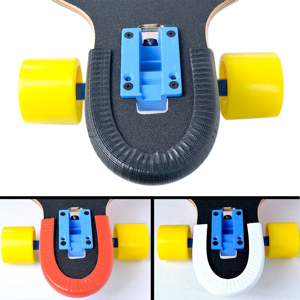 Koowheel 4 wheel Skatboard Body Protector Anti Scratch Scooter Bumper strip Stickers Protective Bumpers for Electric Scooters (1)