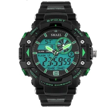 Новые мужские спортивные часы S Shock качественные цифровые аналоговые часы в стиле милитари Relogio Masculino цифровые часы наручные часы будильник