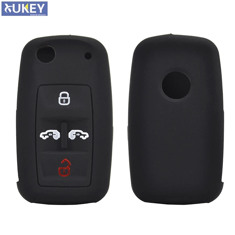 

4 Button Silicone Car Remote Key Fob Shell Cover Case For VW Multivan Sharan Caravelle Transporter Caddy For Seat Alhambra