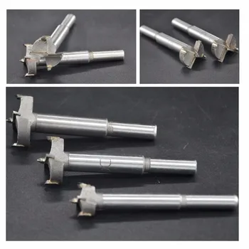 

4PCS/Set (25mm,35mm,45mm,55mm) Broca Forstner Cutting Diameter Wooden Hinge Boring Drill Bits Woodworking Hole Saw Wood Cutter